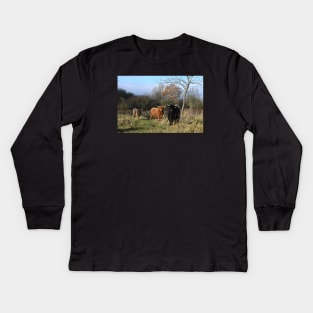 Cows Kids Long Sleeve T-Shirt